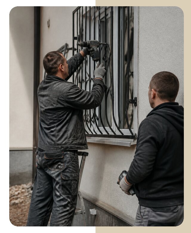 Установка наружных решеток в Красногорске от 4979 р. | ДвериЛегко-Крр
